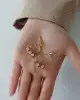 Küp Sallantılı Altın Küpe