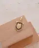 Kurt Figürlü Altın Kolye Ucu