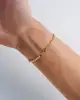 Line Altın Erkek Bileklik