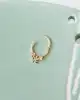 Love Yazılı Helix Piercing
