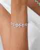 Markiz Kesim Beyaz Altın Bileklik