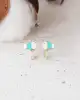 Mavi Balık Altın Çocuk Küpe