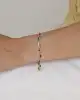 Mavi Mineli Altın Bileklik