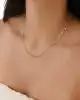 Mini Baget Taşlı Ataç Zincir