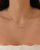Mini Baget Taşlı Ataç Zincir
