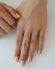 Mini İki Taşlı Altın Yüzük