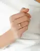 Mini Tektaş Altın Yüzük
