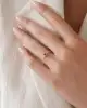 Mini Yeşil Taşlı Altın Yüzük