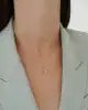 Mix Baget Taşlı Altın Kolye
