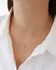 Nazar Boncuklu Altın Kuş Kolye