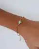 Nazar Mineli Balık Bileklik