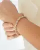 Örgü Dorika Toplu Altın Bileklik