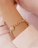 Pembe Taşlı Ay Figürlü Eterna Bileklik