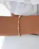 Renkli Dorika Toplu Altın Bileklik