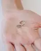 Renkli Taşlı Altın Küpe