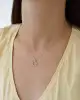 Renkli Taşlı Halka Kolye