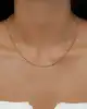 Rose Altın Dorika Toplu Zincir