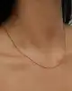 Rose Altın Dorika Toplu Zincir
