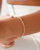 Rose Altın Sade Kelepçe Bileklik