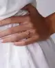 Sarı Altın Baget Yüzük