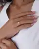 Sarı Altın Tektaş Yüzük