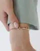 Taş Detaylı Balıksırtı Bileklik
