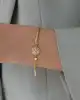Taş Detaylı Balıksırtı Bileklik