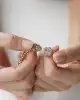 Taş Detaylı Çizgi Zincir Bileklik