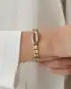 Taş Detaylı Gurmet Zincir Bileklik