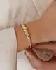 Taşlı Altın Burgu Kelepçe Bileklik