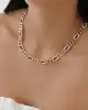 Taşlı Altın Gurmet Zincir