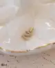 Taşlı Altın Harf Kolye Ucu