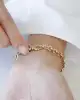 Taşlı Ataç Zincir Bileklik