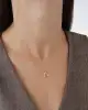 Taşlı Ay Yıldız Kolye
