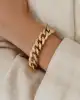 Taşlı Bold Gurmet Zincir Bileklik