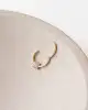 Taşlı Çiçek Helix Piercing
