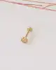 Taşlı Çiçek Tragus Piercing