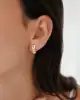 Taşlı Düğüm Küpe