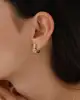 Taşlı Düğüm Küpe