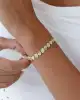 Taşlı Elips Model Bileklik