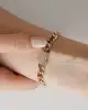 Taşlı Gurmet Zincir Bileklik
