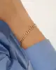 Taşlı Harf Gurmet Zincir Bileklik