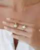 Taşlı İnci Altın Kolye