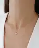 Taşlı Kalp Kolye