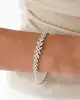 Taşlı Markiz Kesim Altın Bileklik