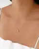 Taşlı Mini Kalp Kolye
