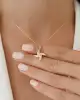 Taşlı Rüzgar Gülü Kolye