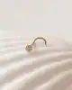 Taşlı Tragus Piercing