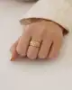 Taşlı Vintage Altın Yüzük
