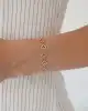 Taşlı Yonca Bileklik